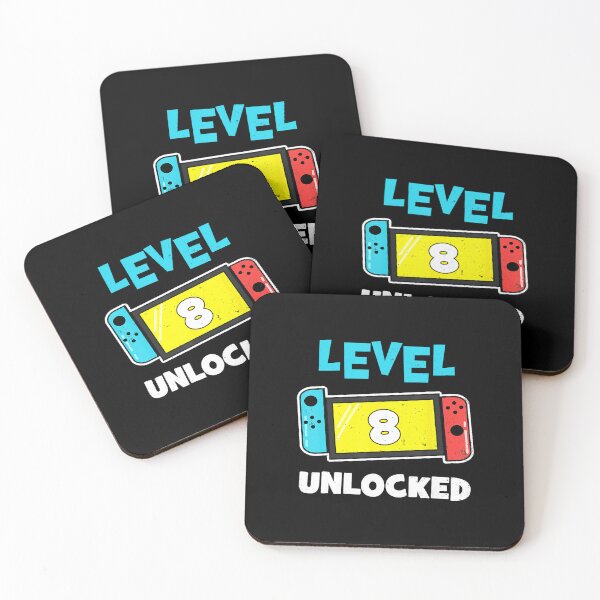 Item preview, Level 8 Unlocked Fun Gamer Birthday designed and sold by FGTV2021.