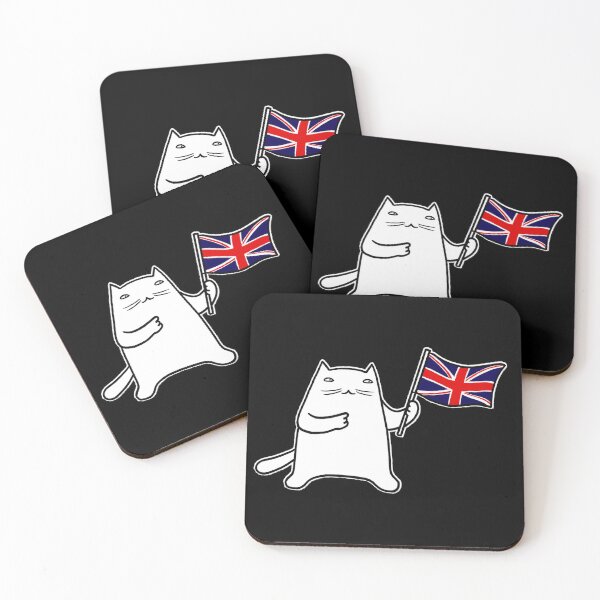 Item preview, Union Jack cat designed and sold by eri-morie.