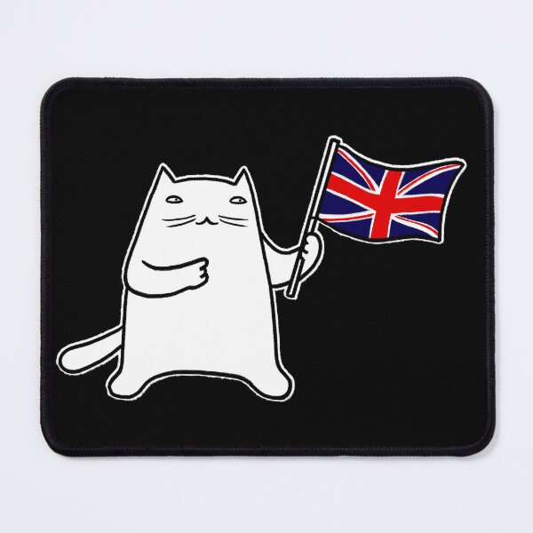 Item preview, Union Jack cat designed and sold by eri-morie.