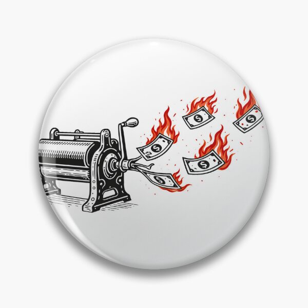 Item preview, Money Printer Go Brrr - Inflation Art designed and sold by Antonrec86.