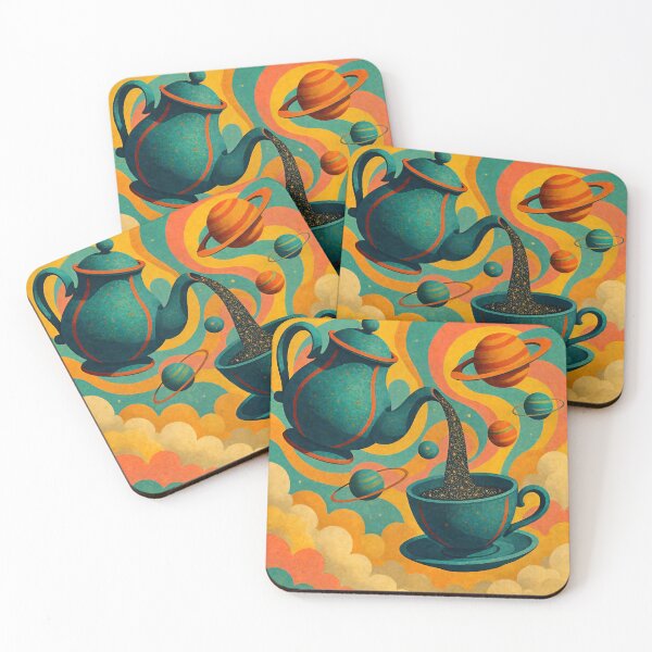 Item preview, Cosmic Swirl Tea Party designed and sold by AI-Only Creations.