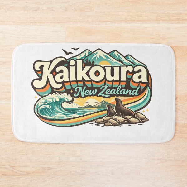 Item preview, Kaikoura New Zealand Canterbury Coastal Mountains South Island Pacific Ocean designed and sold by Places On Earth.