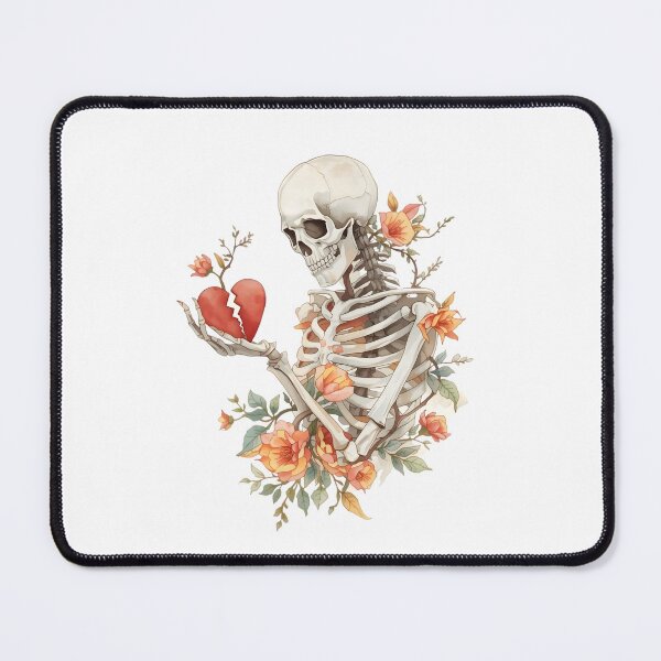 Item preview, Bones and broken heart designed and sold by uunaa.
