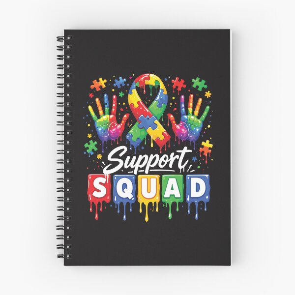 Item preview, Autism Support Squad Family Teacher SPED Awareness Design designed and sold by kiralynstration.