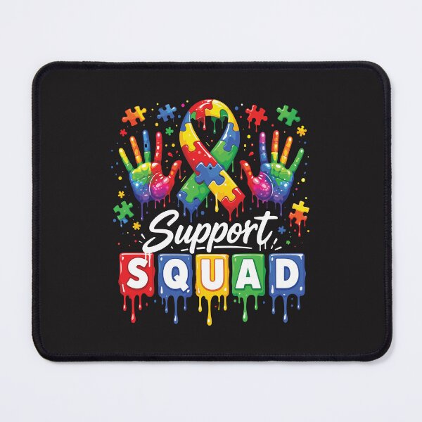Item preview, Autism Support Squad Family Teacher SPED Awareness Design designed and sold by kiralynstration.