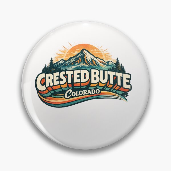Item preview, Crested Butte Colorado Gunnison Valley Elk Mountains Rocky Mountain Region designed and sold by Places On Earth.