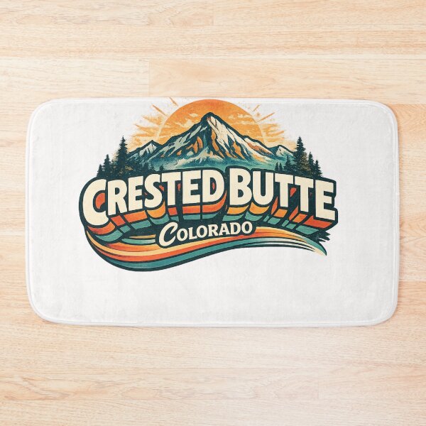 Item preview, Crested Butte Colorado Gunnison Valley Elk Mountains Rocky Mountain Region designed and sold by Places On Earth.