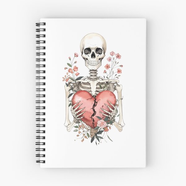 Item preview, Bones and broken heart designed and sold by uunaa.
