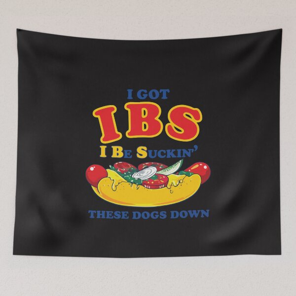 Item preview, IBS Funny Hot Dog Lover Food Humor Meme Design designed and sold by kiralynstration.