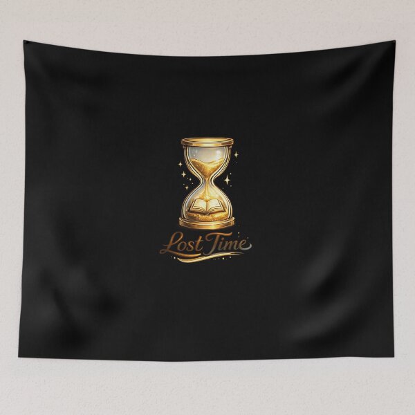 Item preview, Lost Time Hourglass Book Design – Reading Aesthetic Book Lover Art designed and sold by Line-Mood1⭐️⭐️⭐️⭐️⭐️.