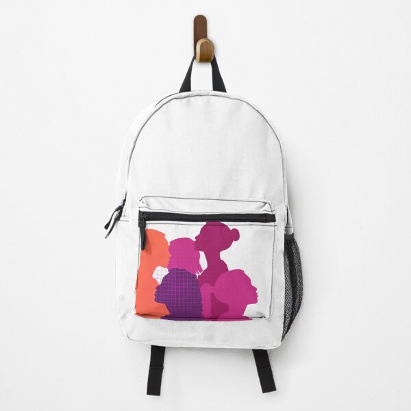Item preview, Diverse Women Silhouettes Colorful Feminist Art Poster designed and sold by Theselinara.