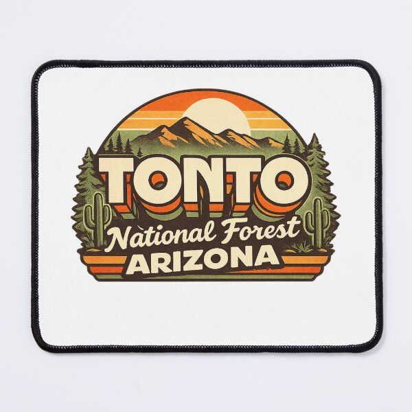 Item preview, Tonto National Forest Arizona Superstition Mountains Salt River Phoenix Region designed and sold by Places On Earth.