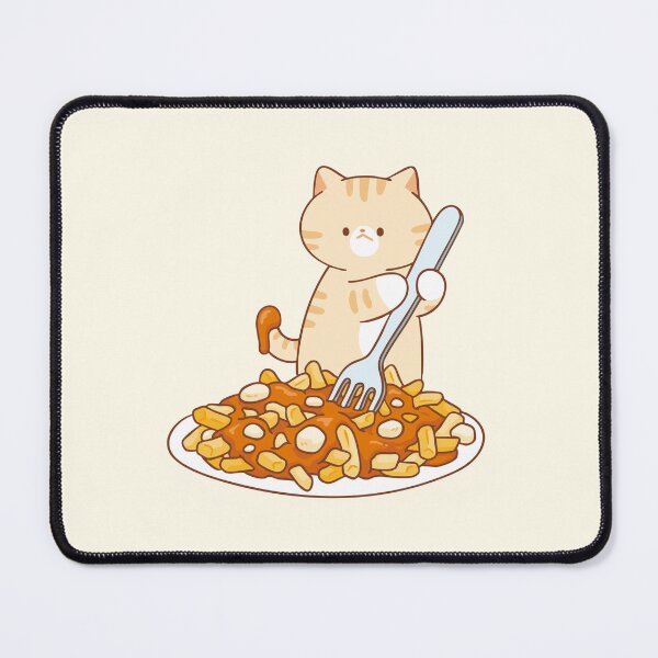 Item preview, Cat with Poutine designed and sold by salposi.