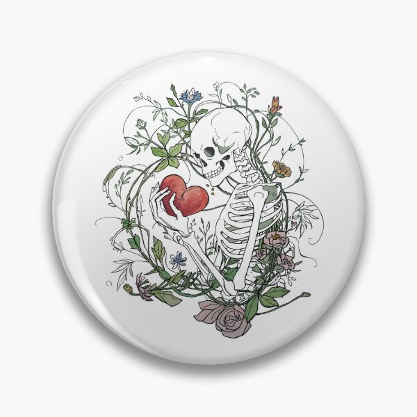 Item preview, Bones and heart designed and sold by uunaa.