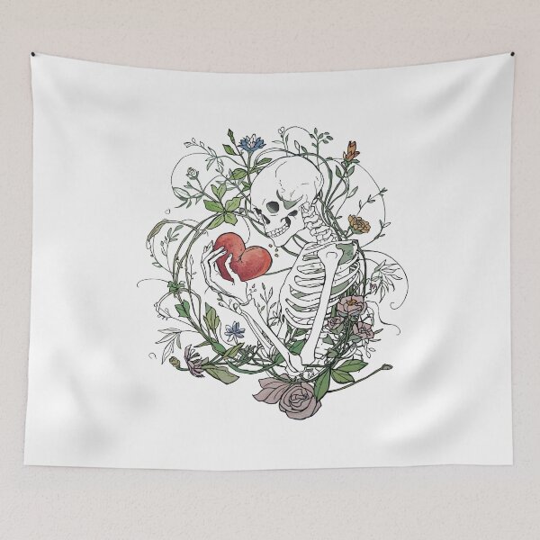 Item preview, Bones and heart designed and sold by uunaa.