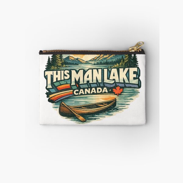 Item preview, This Man Lake Canada Northern Ontario Boreal Forest Canoe Country designed and sold by Places On Earth.