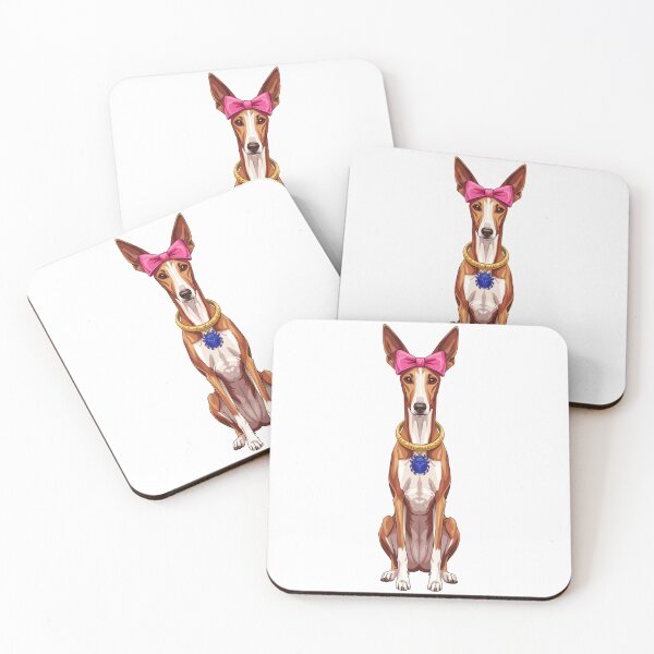 Item preview, Ancient Egyptian Pharaoh Hound with Pink Bow designed and sold by k3rstman1.