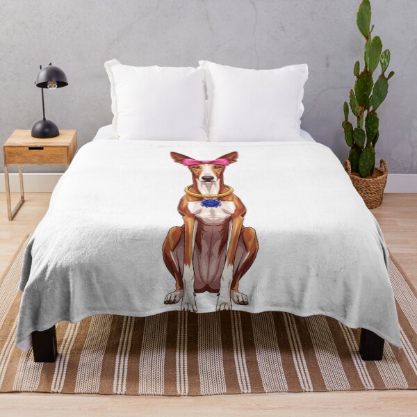 Item preview, Ancient Egyptian Pharaoh Hound with Pink Bow designed and sold by k3rstman1.