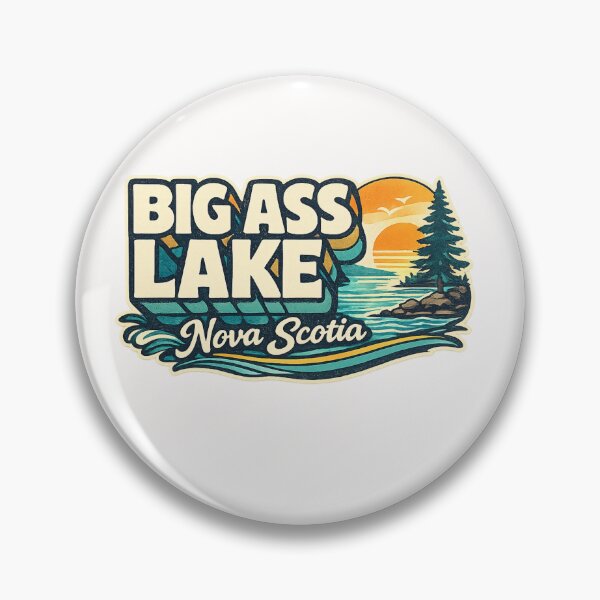 Item preview, Big Bass Lake Nova Scotia Canada Atlantic Coast Cumberland County designed and sold by Places On Earth.