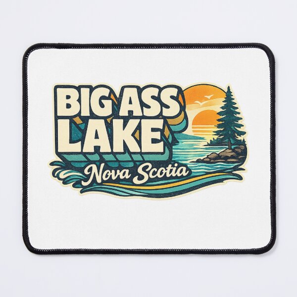 Item preview, Big Bass Lake Nova Scotia Canada Atlantic Coast Cumberland County designed and sold by Places On Earth.