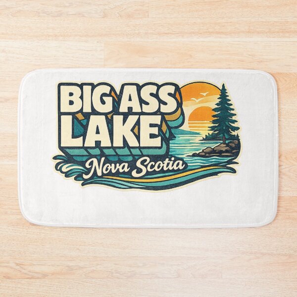 Item preview, Big Bass Lake Nova Scotia Canada Atlantic Coast Cumberland County designed and sold by Places On Earth.