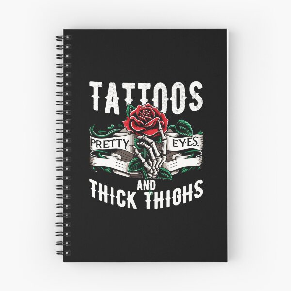 Item preview, Tattoos Pretty Eyes And Thick Thighs Bold designed and sold by Modaozushi216.