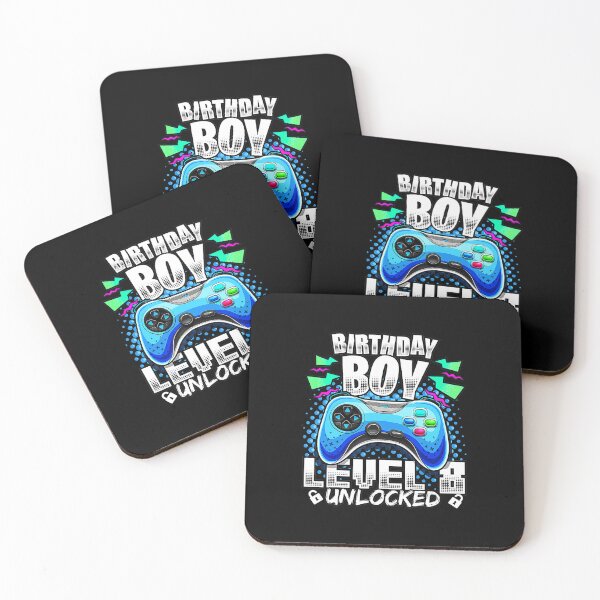 Item preview, Level 8 Unlocked 8th Birthday Gamer Boy  designed and sold by FGTV2021.