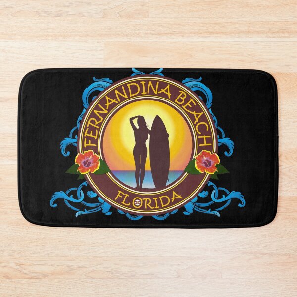 Item preview, Fernandina Beach Florida surfer girl designed and sold by studioss76.