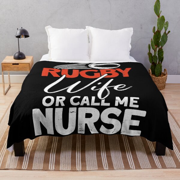 Item preview, Rugby Wife Or Call Me Nurse Funny Sports  designed and sold by GabrieSketcham.