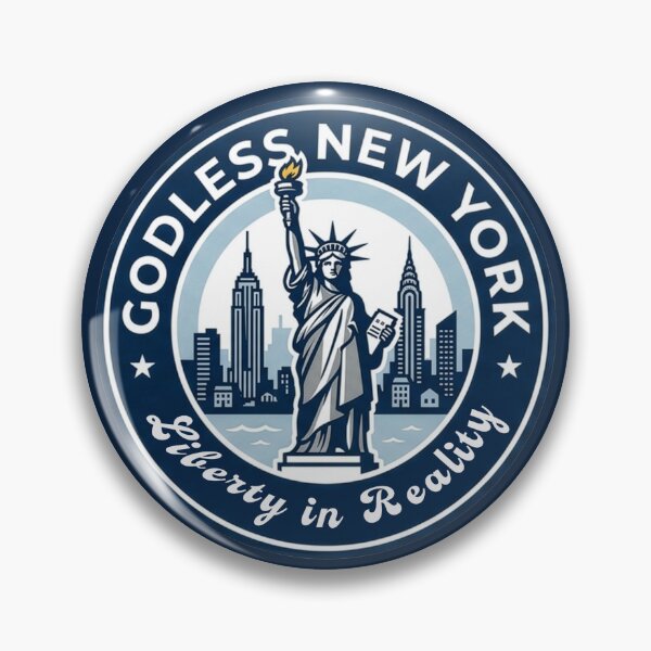 Item preview, Godless New York Liberty In Reality designed and sold by irregulargoods.