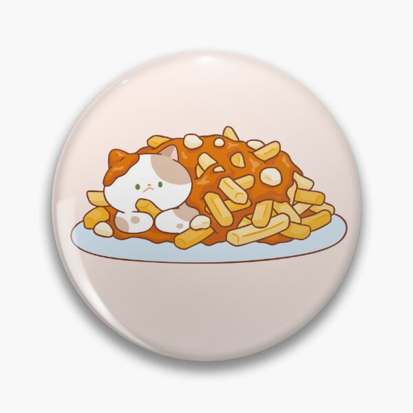 Item preview, Cat with Poutine designed and sold by salposi.