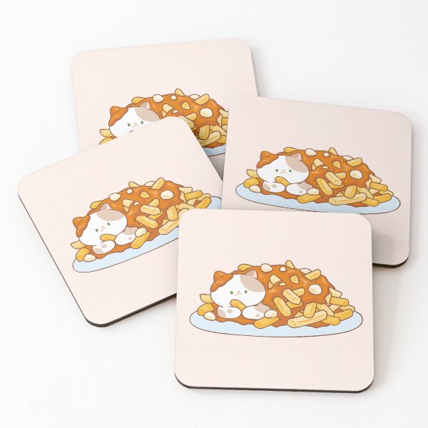 Item preview, Cat with Poutine designed and sold by salposi.