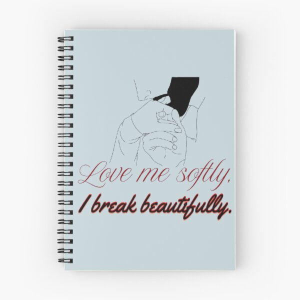 Item preview, Soft Strength | Love Me Softly I Break Beautifully Quote designed and sold by Miheerala.
