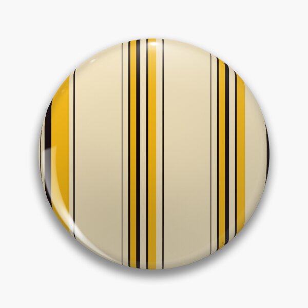 Item preview, Yellow Black Vertical Stripes Pattern – Retro Bold Stripe Design designed and sold by WildHugeDot.