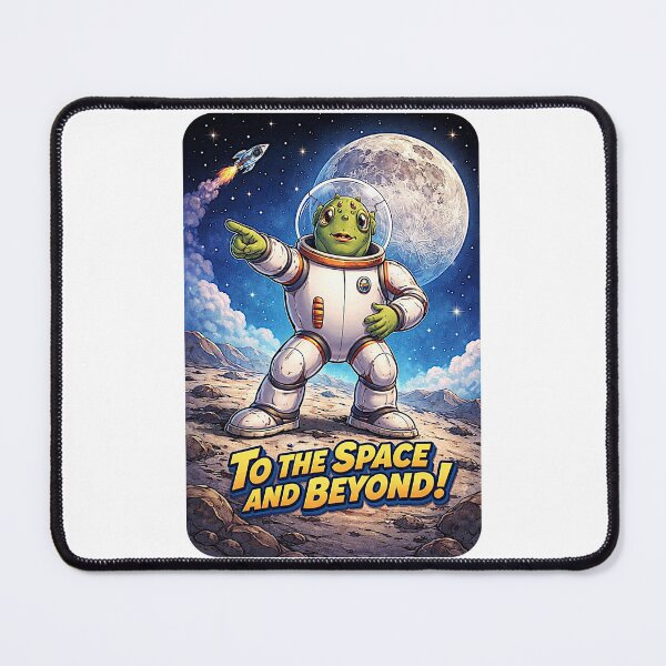 Item preview, METAFrog, To the space... designed and sold by NubesDesignCH.
