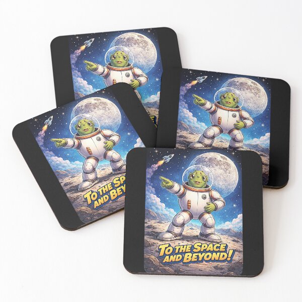 Item preview, METAFrog, To the space... designed and sold by NubesDesignCH.