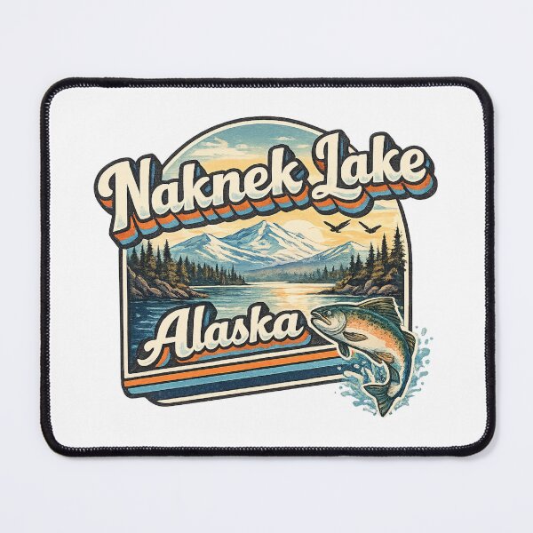 Item preview, Naknek Lake Alaska Katmai National Park Bristol Bay Mountain Wilderness designed and sold by Aryabek.