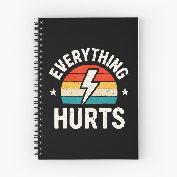 Item preview, Everything Hurts Funny Workout Gym designed and sold by eliramaison.