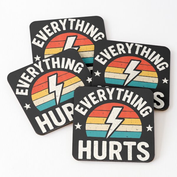 Item preview, Everything Hurts Funny Workout Gym designed and sold by eliramaison.
