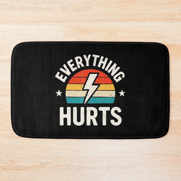 Item preview, Everything Hurts Funny Workout Gym designed and sold by eliramaison.