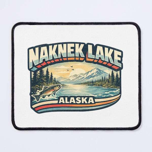 Item preview, Naknek Lake Alaska Katmai National Park Aleutian Range Scenic Waters designed and sold by Aryabek.