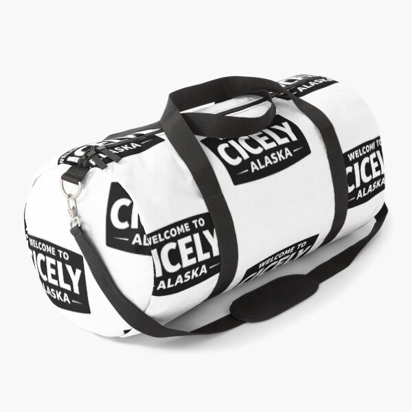 Item preview, Welcome to Cicely Alaska | Northern Exposure Inspired Funny Retro Text Sticker designed and sold by astersgraphics.