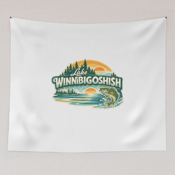 Item preview, Lake Winnibigoshish Minnesota Chippewa National Forest Northwoods Sunset Fishing designed and sold by Aryabek.