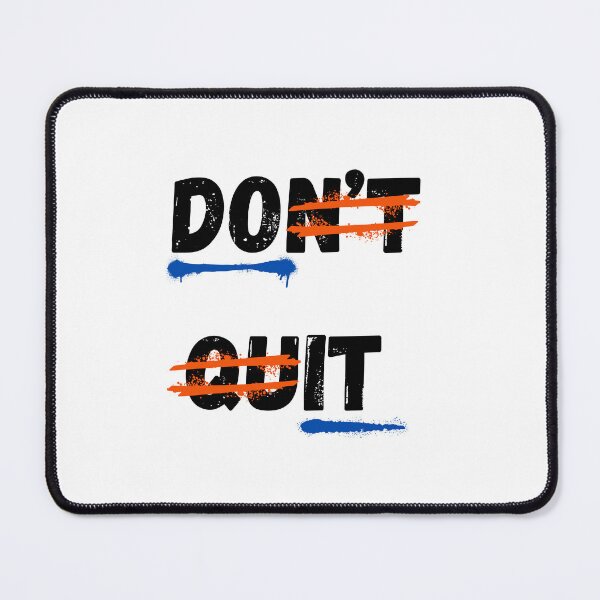 Item preview, Don't Quit Do It Spray Paint Motivational Quote Design designed and sold by Snedsdigital.