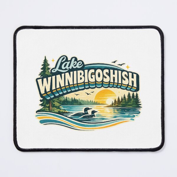 Item preview, Lake Winnibigoshish Minnesota Itasca County Chippewa National Forest Sunrise Waters designed and sold by Aryabek.