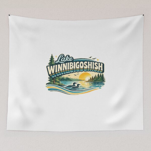 Item preview, Lake Winnibigoshish Minnesota Itasca County Chippewa National Forest Sunrise Waters designed and sold by Aryabek.