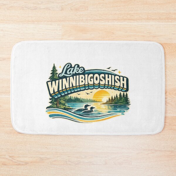 Item preview, Lake Winnibigoshish Minnesota Itasca County Chippewa National Forest Sunrise Waters designed and sold by Aryabek.