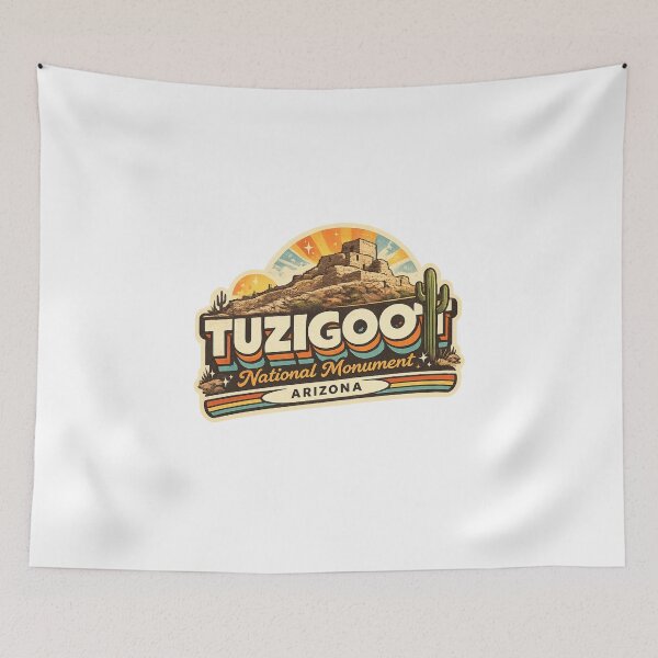 Item preview, Tuzigoot National Monument Arizona Verde Valley Sinagua Pueblo Ancient Ruins designed and sold by Aryabek.