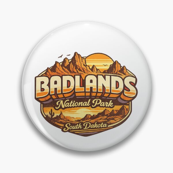 Item preview, Badlands National Park South Dakota Black Hills Great Plains Rock Formations designed and sold by Aryabek.