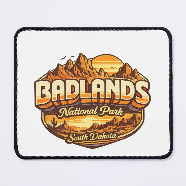 Item preview, Badlands National Park South Dakota Black Hills Great Plains Rock Formations designed and sold by Aryabek.